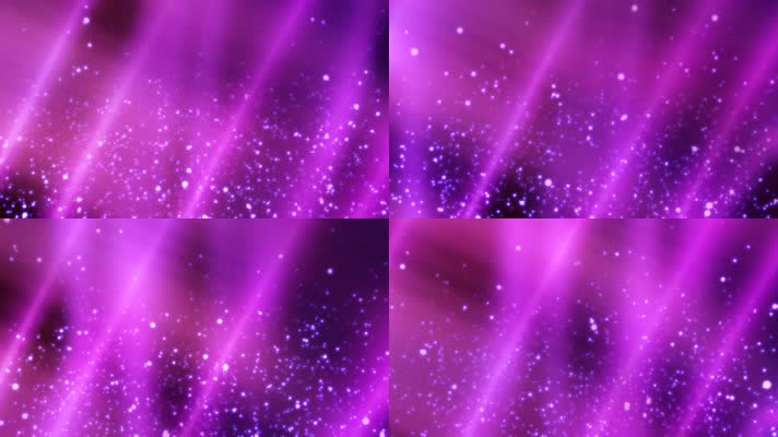 紫色粒子线条