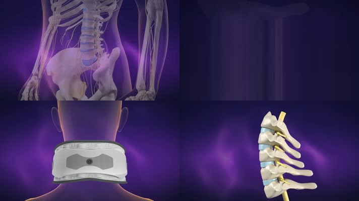 3D脖子医疗视频