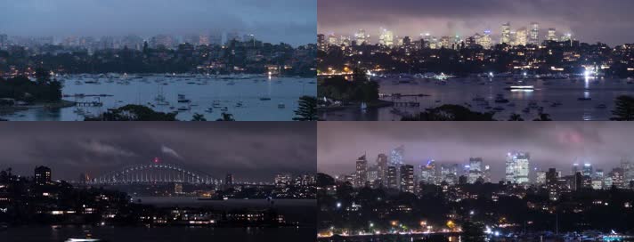 悉尼城市夜景