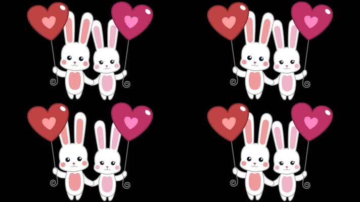 情侣兔子带通道 (4)