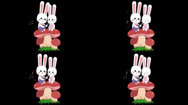 情侣兔子带通道 (5)