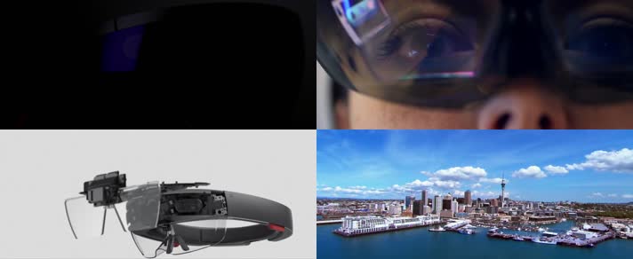 未来AR眼镜3D智能触摸科技