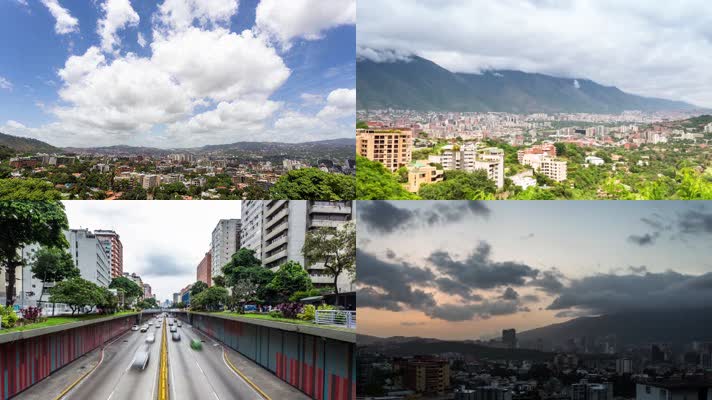 委内瑞拉到哥伦比亚高清延时摄影