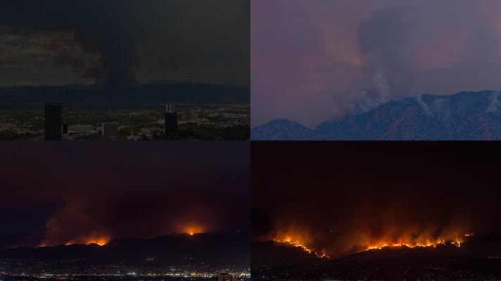 洛杉矶火灾洛杉矶历史上最大的野火