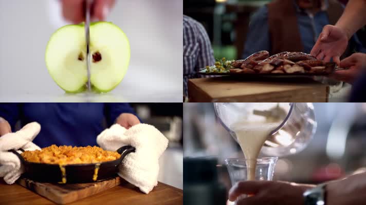 高清实拍美食美味菜品视频素材