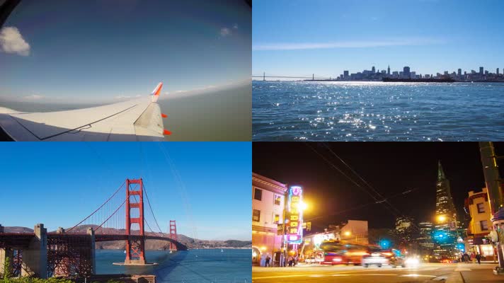 美国旧金山加州旅游宣传片延迟拍摄