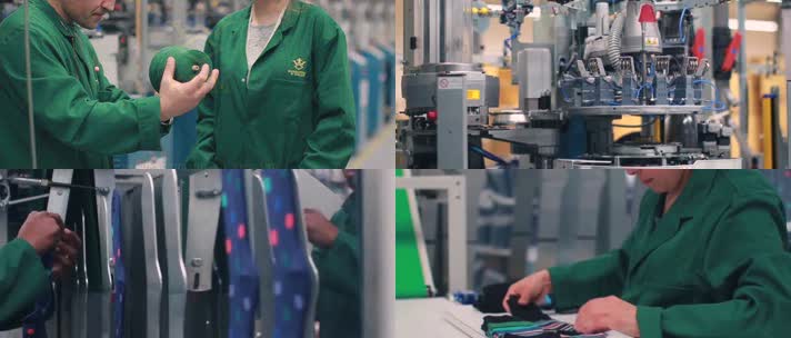 纺织棉袜生产加工企业宣传片