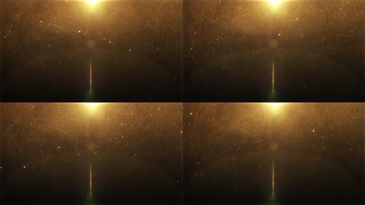 4K超清金色粒子动态背景视频素材