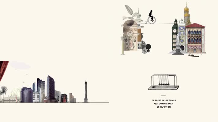 香奈儿时尚钟表城市创意片头宣传片