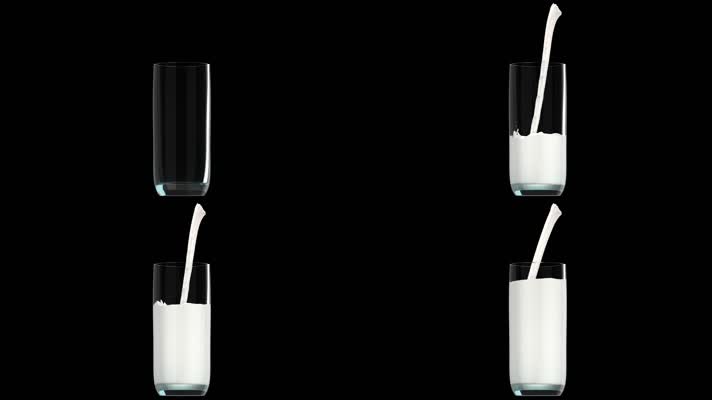 影视级牛奶流体alpha通道合成 (2)