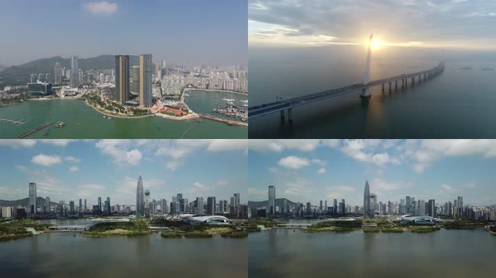中海油大厦 跨海大桥 科技园 深圳 迈瑞