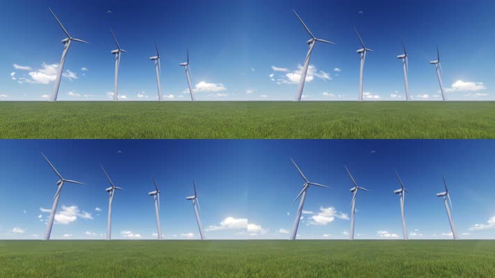 风力发电 风车 新能源 