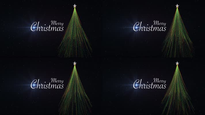 快乐圣诞节背景视频
