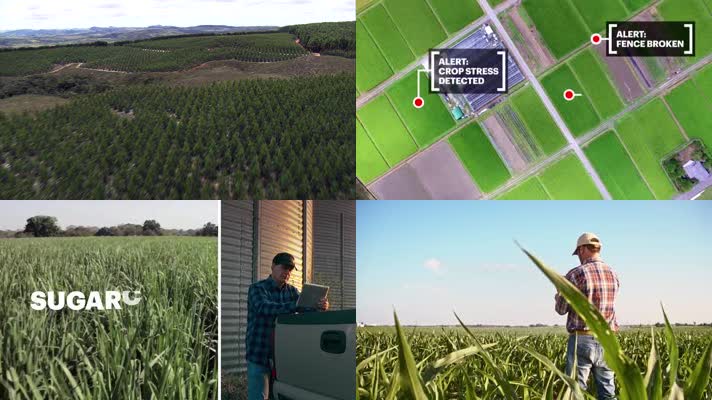 现代化数据科技农业种植畜牧养殖