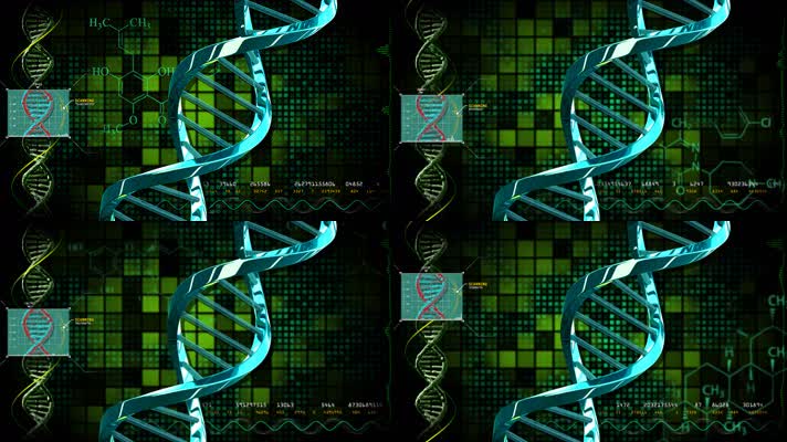 遗传基因DNA科技背景