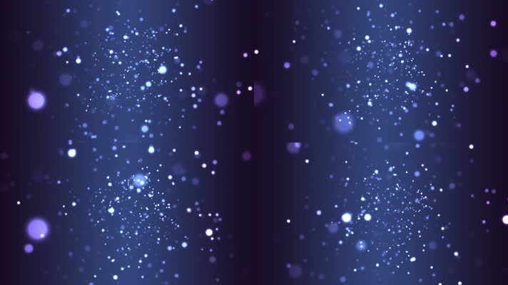 蓝色粒子梦幻背景视频素材
