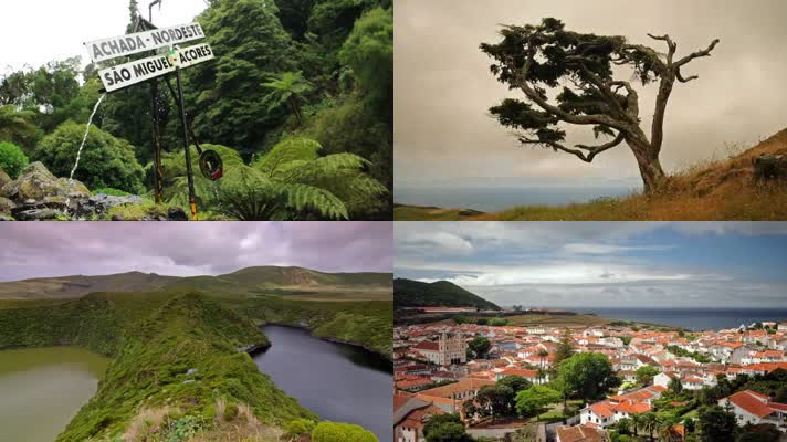 葡萄牙亚速尔群岛旅游风光宣传片