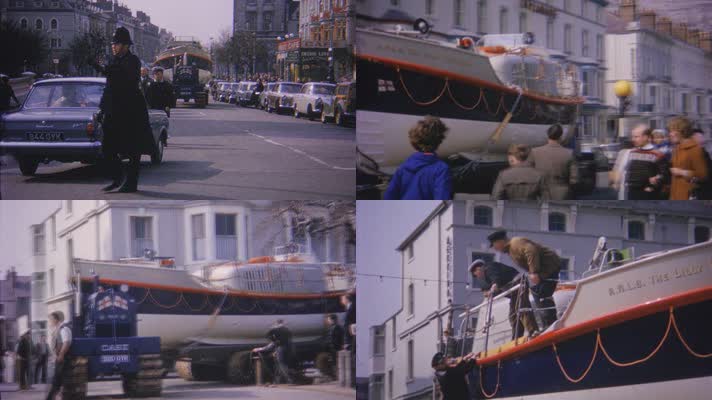 80年代的英国游艇下海