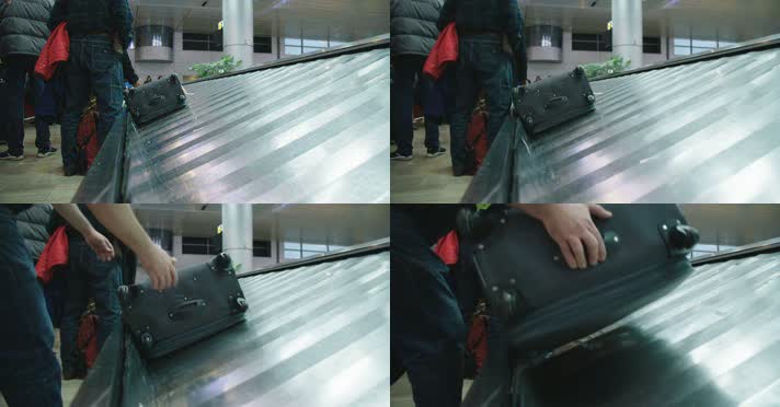 机场 行李托盘 行李传送带 