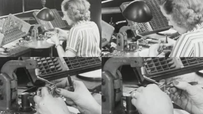 30年代电子元器件生产制作