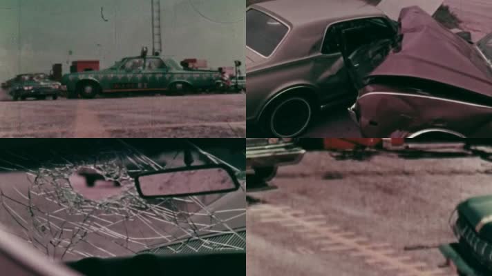 70年代汽车交通事故