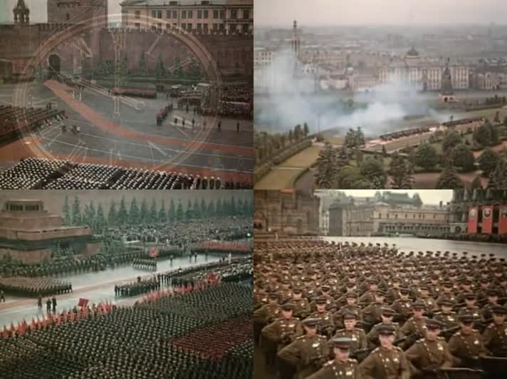 1945苏联莫斯科红场阅兵