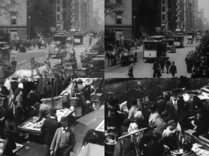 1903年 -纽约市街景