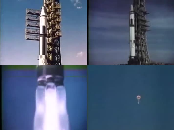 1975年火箭卫星发射成功