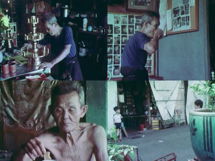 80年代改革开放老上海居民生活