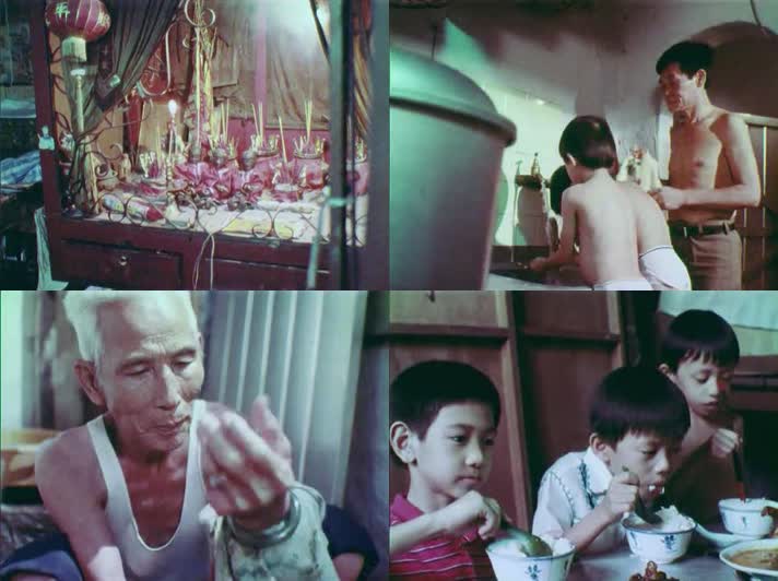 80年代改革开放初期上海一家人