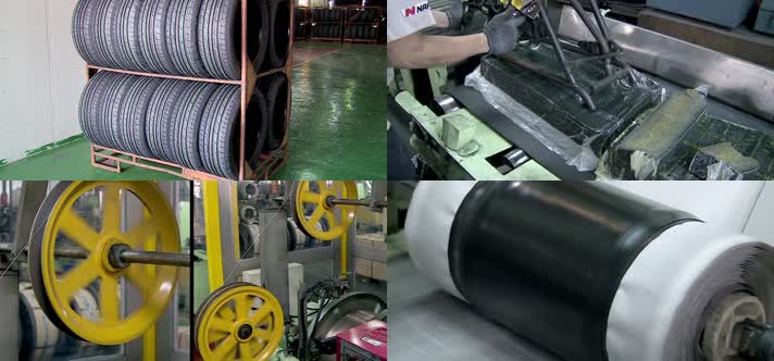 橡胶加工生产轮胎
