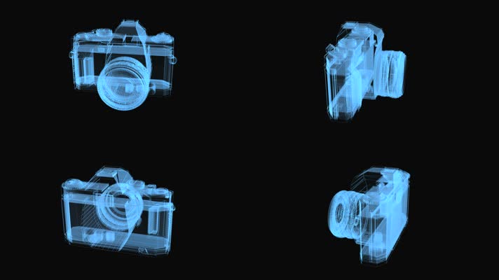 工业产品相机三维虚拟动画