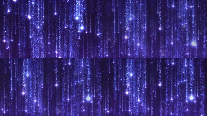 唯美紫色粒子雨led大屏幕