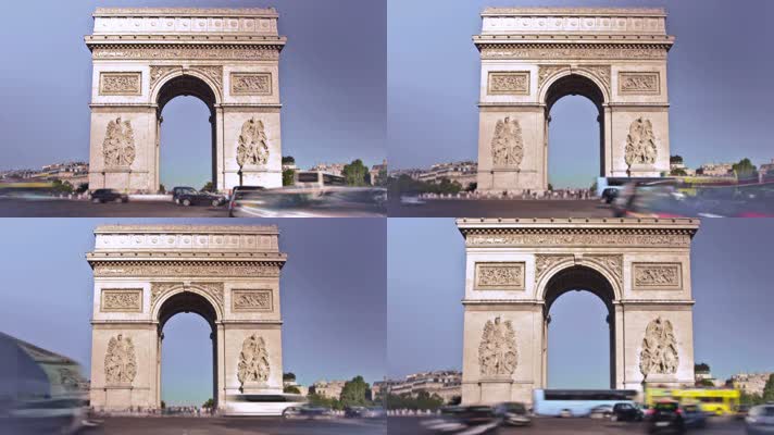 巴黎法国凯旋门