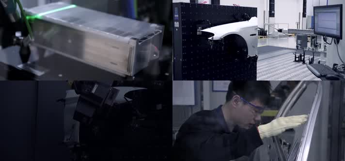 宝马沈阳工厂汽车设计机器人装配组装
