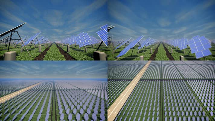 太阳能 太阳能发电 新能源  