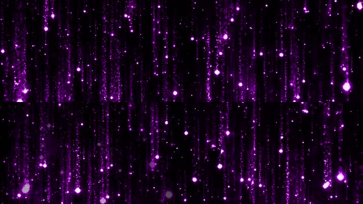 梦幻紫色粒子穿梭晚会