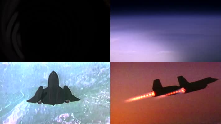 SR-71黑鸟高空侦察机军工科技
