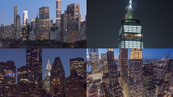 【4K】纽约夜景