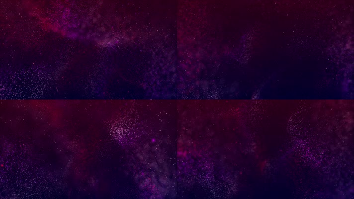 HD高清LOOP视频素材紫色梦幻粒子背景