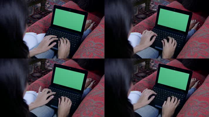 笔记本电脑绿屏 笔记本电脑  