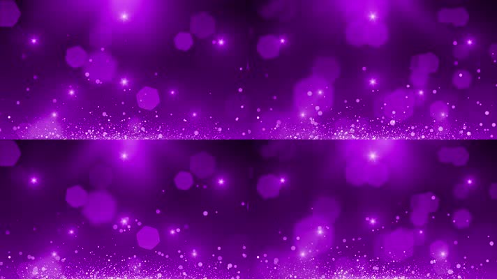紫色光斑粒子背景循环