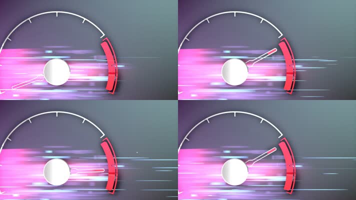 4K超清汽车仪表盘速度模拟器视频01