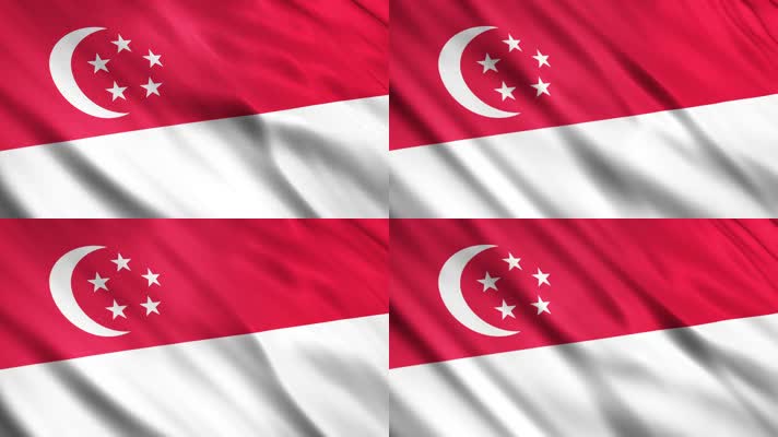 【可循环】新加坡国旗