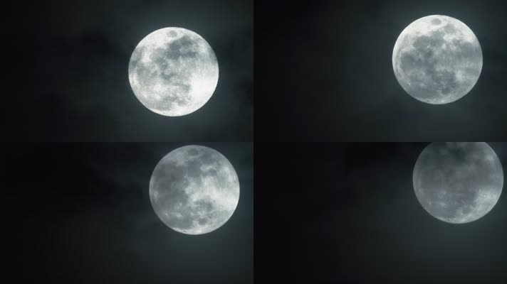月亮之上 意境素材 月光 