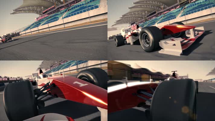 F1赛车动画