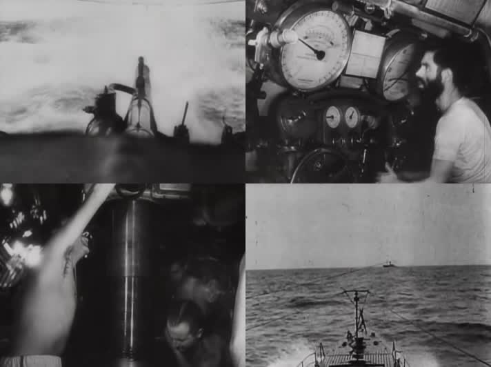 二战海洋战争-潜艇发射