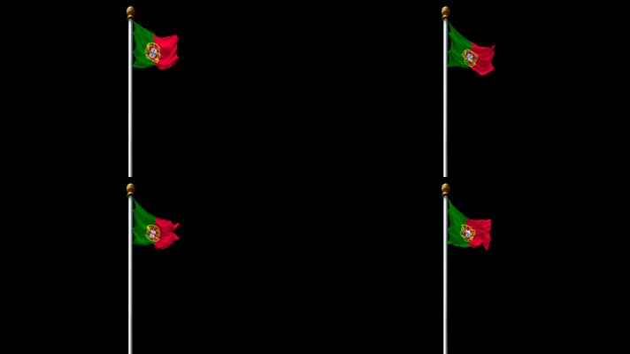 葡萄牙国旗带通道