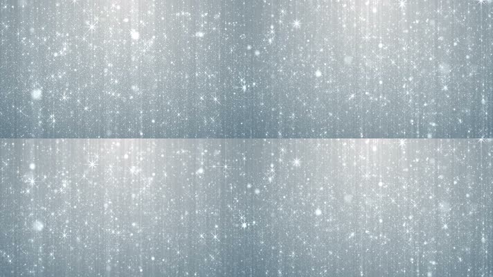 【4K】白色星光粒子背景
