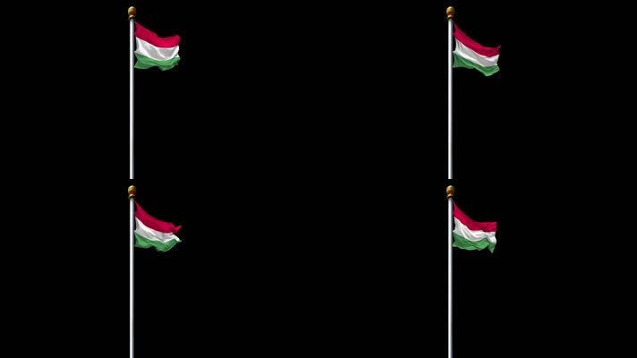 匈牙利国旗带通道